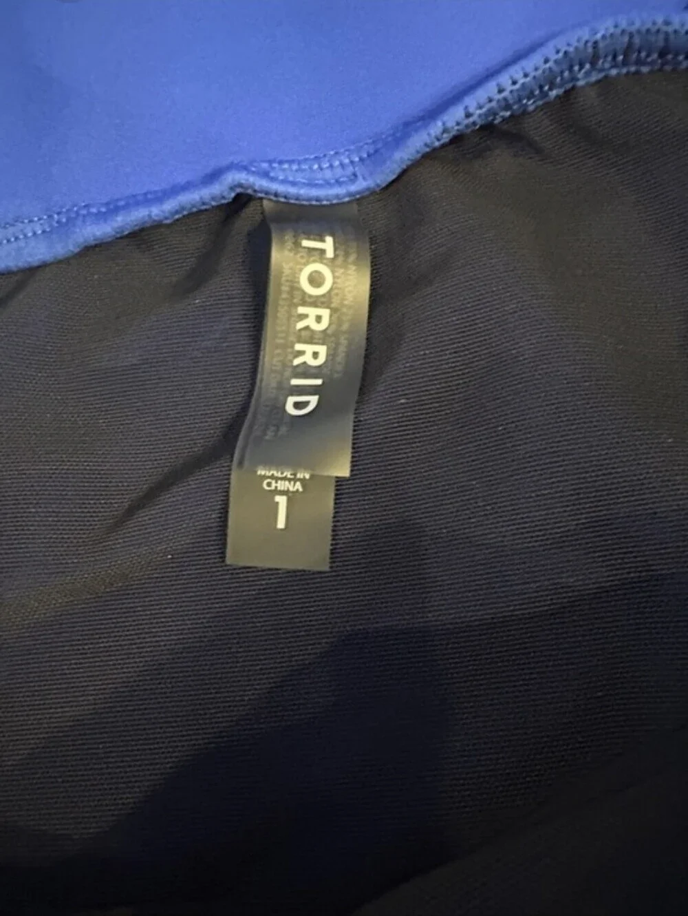 Nwot TORRID 1X ROYAL BLUE BUCKLE BIKINI SET